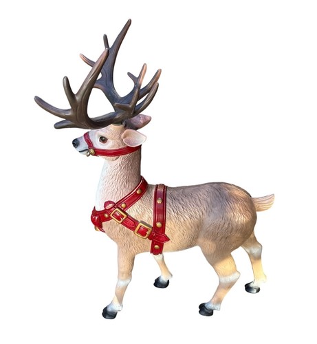 Giant led santa sleigh - led,